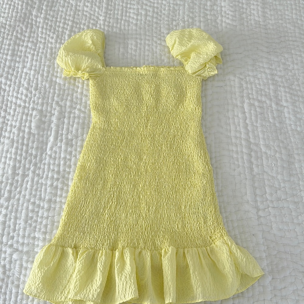 ZARA smocked dress
